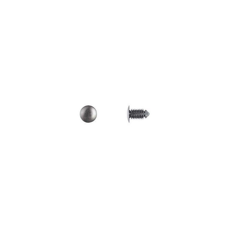 Disco Automotive Hardware 5643PK Trim Panel Retainer, 16 mm Dia Head x 19.5 mm L Stem, Nylon, Black