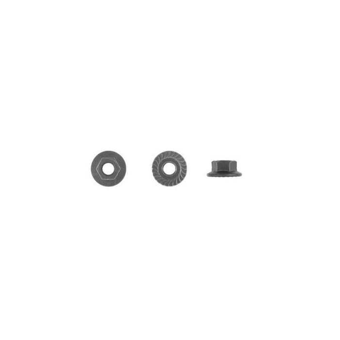 Disco Automotive Hardware 5800PK Hex Flange Nut, M6 x 1 mm Screw x 10 mm Hex, Black