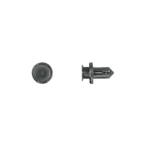 Disco Automotive Hardware 9294PK Push-Type Retainer, 15 mm L Stem x 25/64 in Hole, Nylon, Black