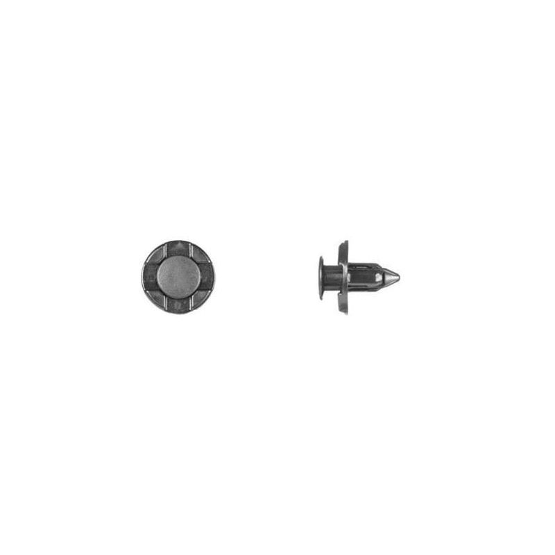 Disco Automotive Hardware 9540PK Push-Type Retainer, 13 mm L Stem x 5/16 in Hole, Nylon, Black