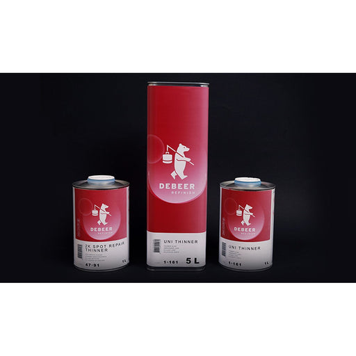 Debeer Refinish 1161-G00 Slow Uni-Thinner, 1 gal, Liquid, Clear
