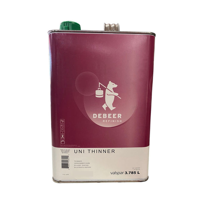 Debeer Refinish 1-171 Very Slow Uni-Thinner, 1 gal, Form, Liquid
