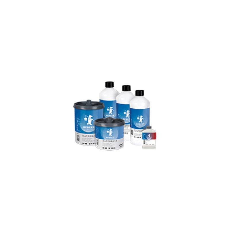 Debeer Refinish 99214-L01 WaterBase 900+ Ready Mixing Color, 1L Can, Metallic Bright Red
