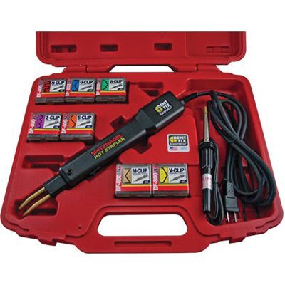 Dent Fix Equipment DF-800BR Deluxe Hot Stapler Plastic Repair Kit, 110 V