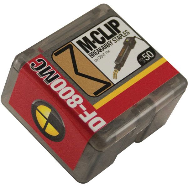 M‑Clip Breakaway Staple Stainless Steel DF800MC‑50 Pack of 50