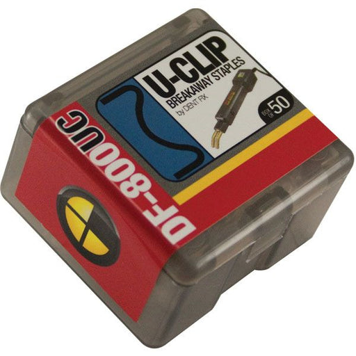 Dent Fix Equipment DF-800UC50 Breakaway Staple U-Clip, Stainless Steel, Use With: DF-400BR, DF-800BR