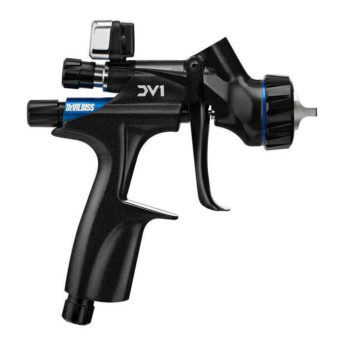 DeVilbiss Dv1-B Plus Dv1 704504 Basecoat Spray Gun, 1.2 MM, 1.3 MM, 1.4 MM Nozz — view 2