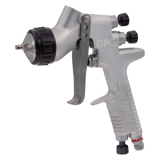 DeVilbiss 905016 Gravity Feed Spray Gun with Cup, 1.3, 1.4, 1.5 mm Nozzle