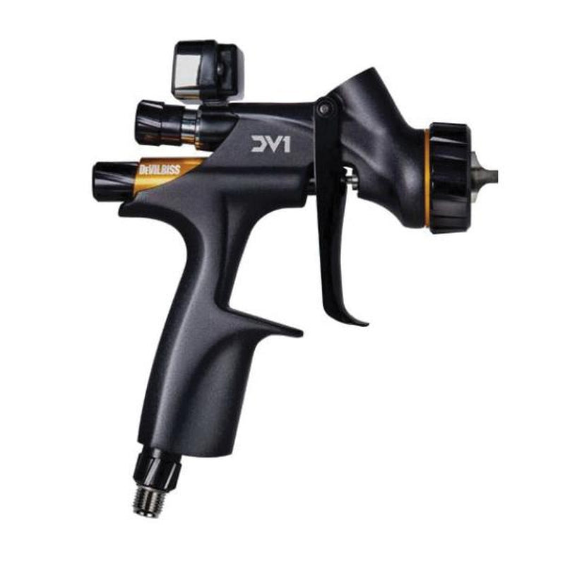 704521 DV1 Series HVLP Uncupped Clearcoat Spray Gun with 1.2 mm, 1.3 mm, 1.4 mm Nozzles