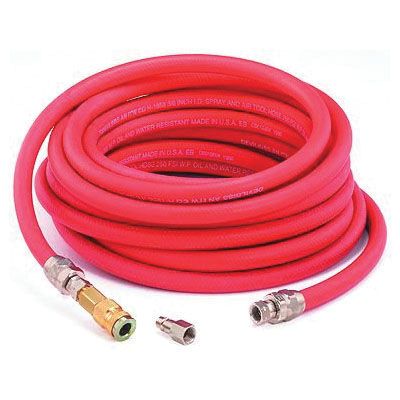 HA-5850 50 ft Reusable Air Hose Assembly, 3/8 in ID x 11/16 in OD, Synthetic Rubber