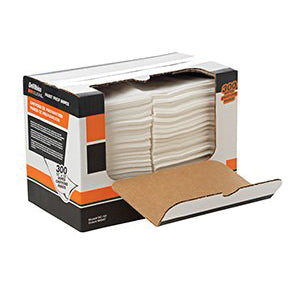 DeVilbiss DeVilbiss CLEAN 803657 Paint Prep Wipes, 12 in x 13 in, 300 Capacity Case, White