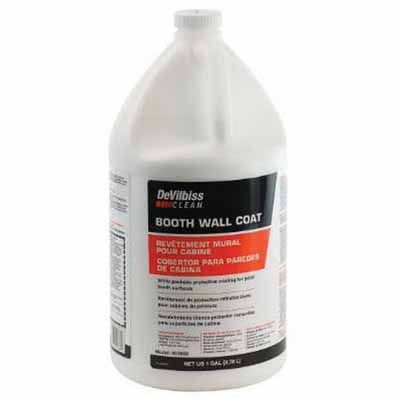 DeVilbiss DeVilbiss CLEAN 803668 Booth Wall Coat, 1 gal Can, Liquid, White