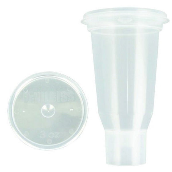 DeKups DPC-503-K24 Disposable Cup and Lid, 3 oz, Use With: All DeKups adapters