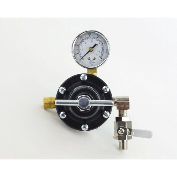 HAR-600 T-Handle Air Regulator Assembly, 3/8 in FNPT inlet x 1/4 in FNPT Outlet, 0 to 125