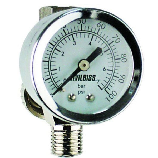 HAV-512 High Output Air Adjusting Valve with gauge, max inlet pressure 100 PSI and