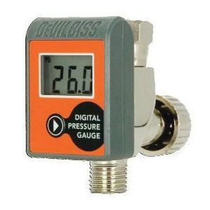 HAV-555 High Output Air Adjusting Valve with Digital Gauge, 1/4 in MNPT Inlet, 1/4 in