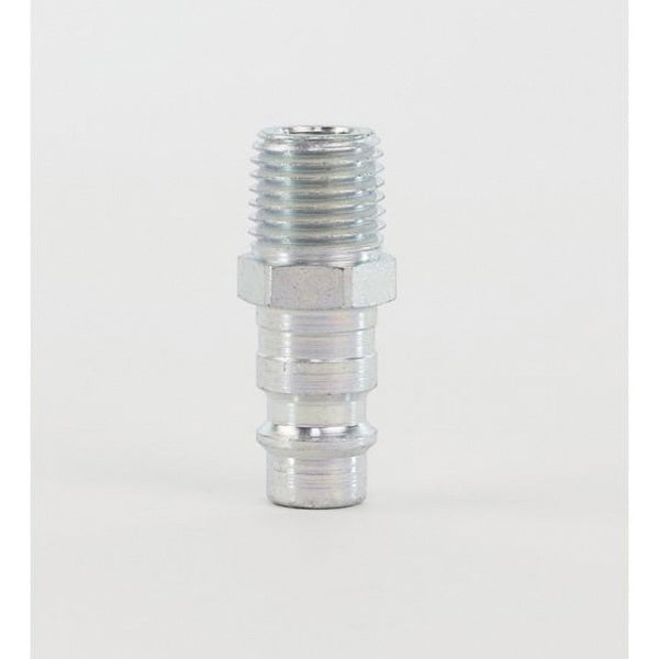 HC-1166 Quick Disconnect Stem, 1/4 in MNPT, 230 psi, Natural Steel