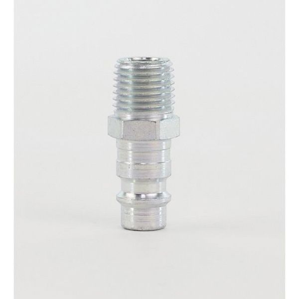 HC-1166 Quick Disconnect Stem 1/4 in MNPT Steel Natural Finish