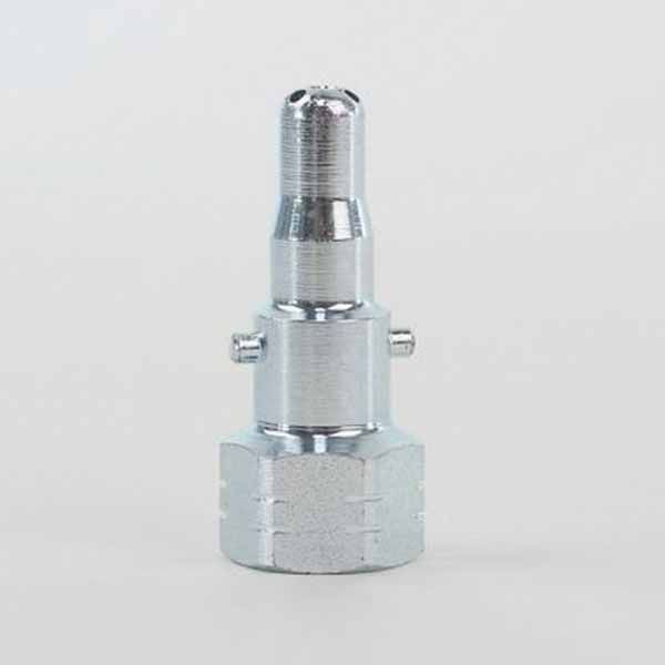 DeVilbiss P-HC-4482 Bayonet Style Quick Disconnect Fluid Stem, 3/8 in FNPS, 500 psi, Hardened Steel