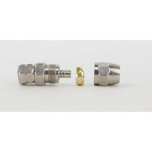 DeVilbiss P-HC-4523 Reusable Straight Hose Connector, 1/4 in NPS