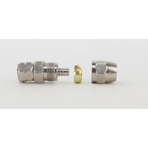 P-HC-4523 Straight Hose Connector 1/4 in NPS Reusable