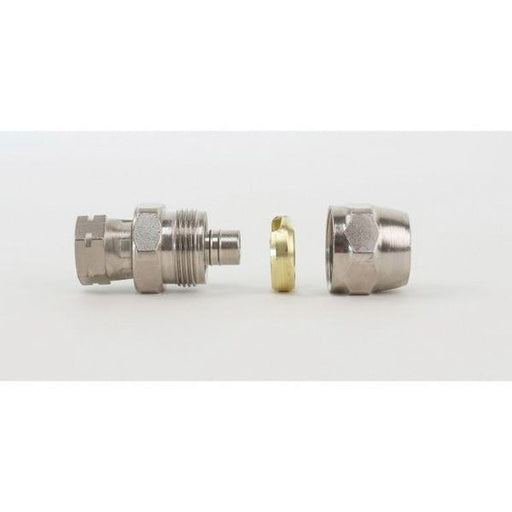DeVilbiss P-HC-4528 Reusable Straight Hose Connector, 1/4 in FNPS