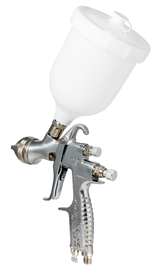 DeVilbiss FinishLine 905163 Gravity Feed Spray Gun with Cup, 1.3, 1.4, 1.8 mm Nozzle
