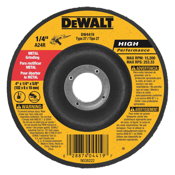 DeWALT 4X1/4In Dcw Metal Gp(Blk) — view 2
