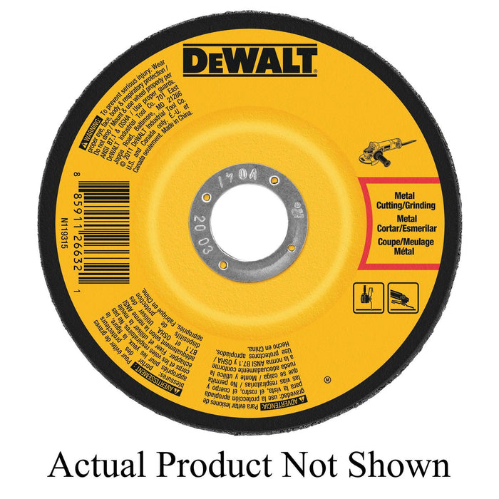 DeWALT 4-1/2 X 1/4 X 7/8In Fast Cutting Abrasive