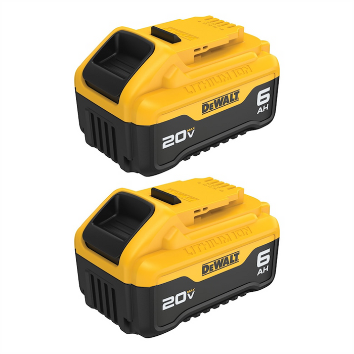 DeWALT MAX 6AH Battery - 2 Pack
