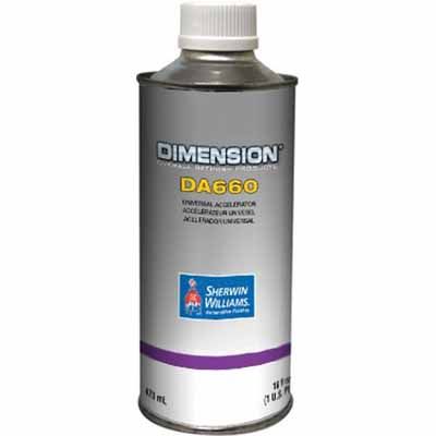 Sherwin-Williams Dimension DA660-8 Universal Accelerator, 1 pt Aerosol Can, Liquid