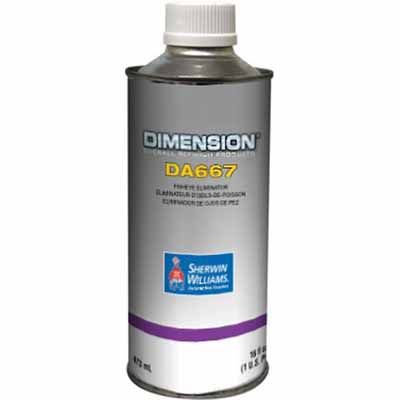 Sherwin-Williams Dimension DA667-8 Fisheye Eliminator, 1 pt Aerosol Can, Liquid