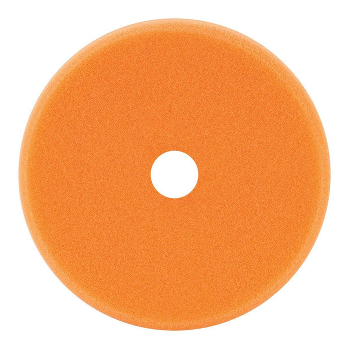 Dynabrade 5-1/2" Dynacut Orange Foam Flat Face Polishing Pad, Hook and Loop