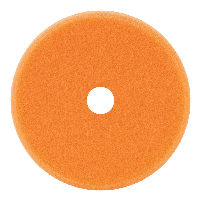 Dynabrade 5-1/2" Dynacut Orange Foam Flat Face Polishing Pad, Hook and Loop