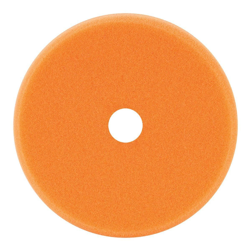 5-1/2" Dynacut Orange Foam Flat Face Polishing Pad, Hook and Loop