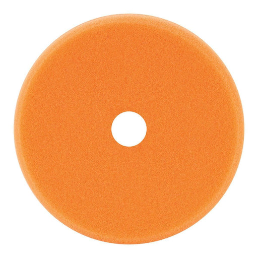 Dynabrade 5-1/2" Dynacut Orange Foam Flat Face Polishing Pad, Hook and Loop