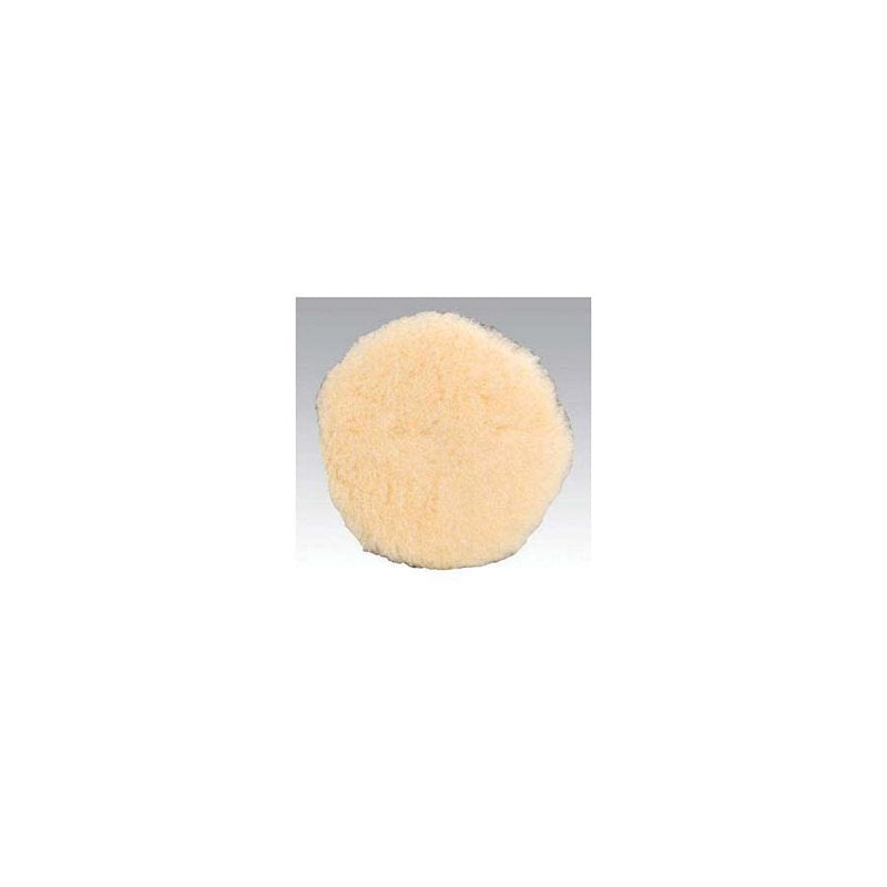 Dynabrade 90036 Non-Vacuum Polishing Pad, 5 in Overall Dia, Hook, Tan