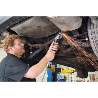 Dynabrade ECU4 Nitro Right Angle Straight Extension Cut-Off Tool, 4 in, 14000 rpm, 1 hp, 37 scfm — view 2