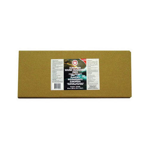 Dominion Sure Seal SURE SEAL 100901 European Sound Deadening Pads, 8 in x 20 in, Asphalt/Bitumen, Bl