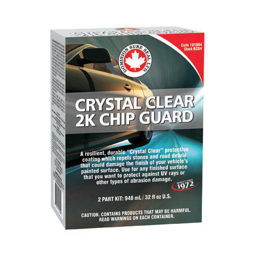 Dominion Sure Seal SURE SEAL 101004 Crystal Clear 2K Chip Guard, 32 fl-oz, Liquid
