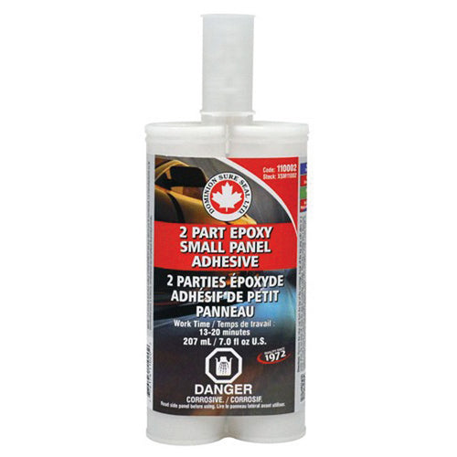 Dominion Sure Seal SURE SEAL 11002 2-Component Small Panel Adhesive, 207 mL Cartridge, Paste, Gray