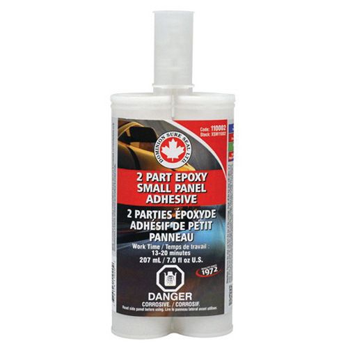 Dominion Sure Seal SURE SEAL 11002 2-Component Small Panel Adhesive, 207 mL Cartridge, Paste, Gray