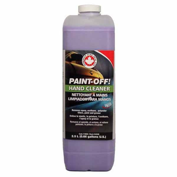 Dominion Sure Seal SURE SEAL 11020 Paint Off Hand Cleaner, 2.5 L Case, Liquid, Violet