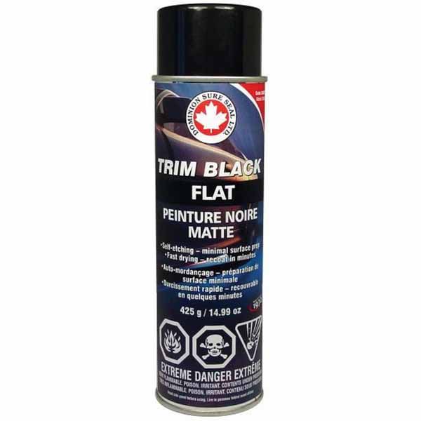 Trim Paint STW2 15 oz Flat Black Aerosol