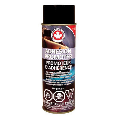 Dominion Sure Seal SURE SEAL 420701 Adhesion Promoter, 16.9 oz Aerosol Can, Clear, Liquid, 650 g/L V