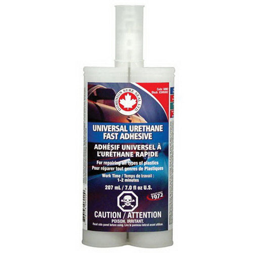 Dominion Sure Seal SURE SEAL 6002 2-Component Urethane Fast Adhesive, 207 mL Cartridge, Liquid, Blac