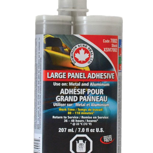 Dominion Sure Seal SURE SEAL 7002 2-Component Large Panel Adhesive, 207 mL Cartridge, Liquid, White,