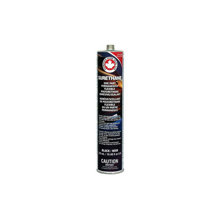 DOMINION SURE SEAL Sure-Thane 9020 1-Component Polyurethane Adhesive/Sealant, 310 mL Cartridge, Black, Liquid