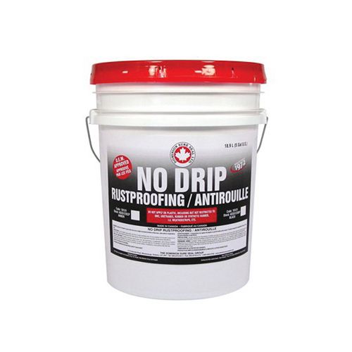 Dominion Sure Seal SURE SEAL ASS512SBP No Drip Rust Proofing, 50 gal Jug, Black, Liquid