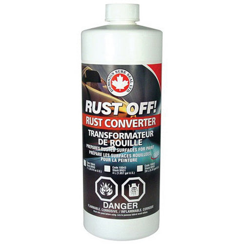 Dominion Sure Seal SURE SEAL BROQ Rust Off Converter, 1 qt Bottle, Brown, Liquid